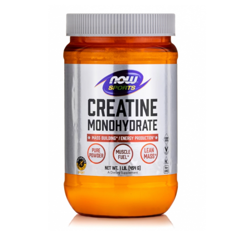 NOW FOODS SPORTS MICRONIZED CREATINE MONOHYDRATE POWDER 500G