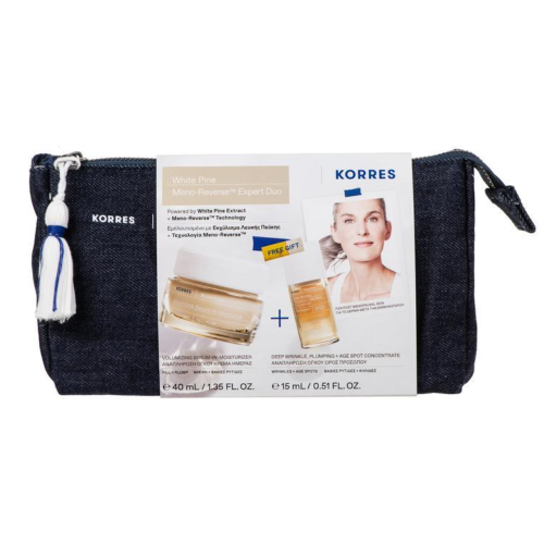 KORRES PROMO ΛΕΥΚΗ ΠΕΥΚΗ ΚΡΕΜΑ ΗΜΕΡΑΣ ΓΙΑ ΚΑΝΟΝΙΚΕΣ/ΜΙΚΤΕΣ 40ML & ΟΡΟΣ ΠΡΟΣΩΠΟΥ 15ML