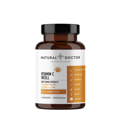 NATURAL DOCTOR VITAMIN-C INCELL 120VEG CAPS