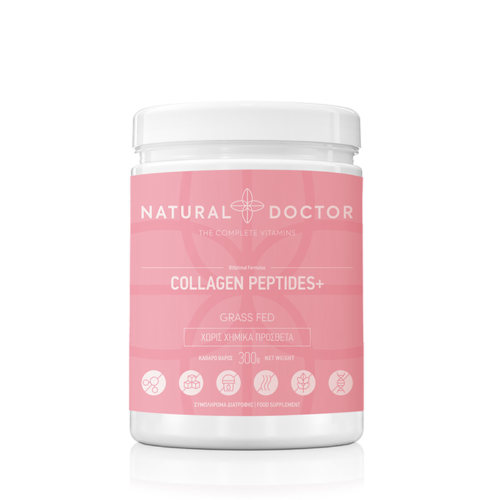 NATURAL DOCTOR COLLAGEN PEPTIDES+ GRASS FED 300G