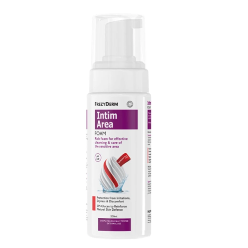 FREZYDERM INTIM AREA FOAM PH4 ΓΙΑ ΕΥΑΙΣΘΗΤΗ ΠΕΡΙΟΧΗ 200ML