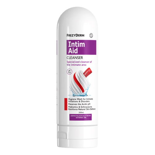 FREZYDERM INTIM AID CLEANSER PH5 ΚΑΘΑΡΙΣΤΙΚΟ ΕΥΑΙΣΘΗΤΗΣ ΠΕΡΙΟΧΗΣ 200ML