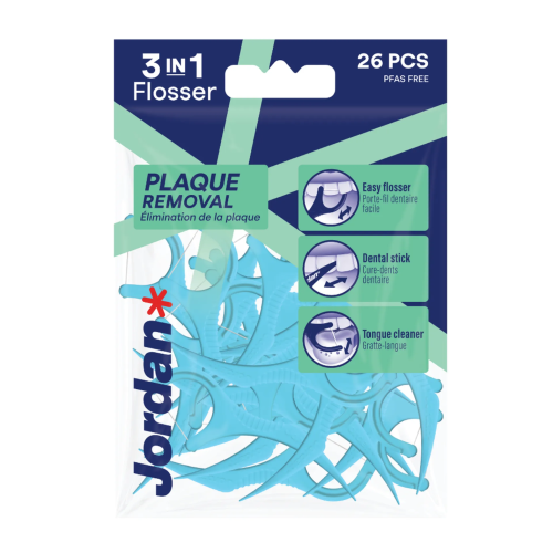 JORDAN 3IN1 FLOSSER ΟΔΟΝΤΙΚΟ ΝΗΜΑ 36ΤΜΧ