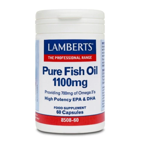 LAMBERTS PURE FISH OIL 1100MG 60CAPS