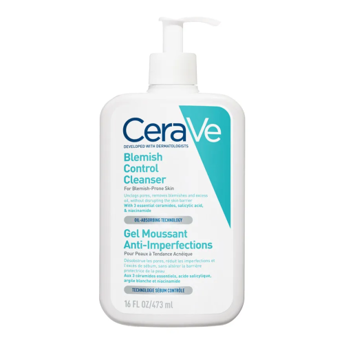 CERAVE BLEMISH CONTROL CLEANSER ΓΙΑ ΑΤΕΛΕΙΕΣ 473ML