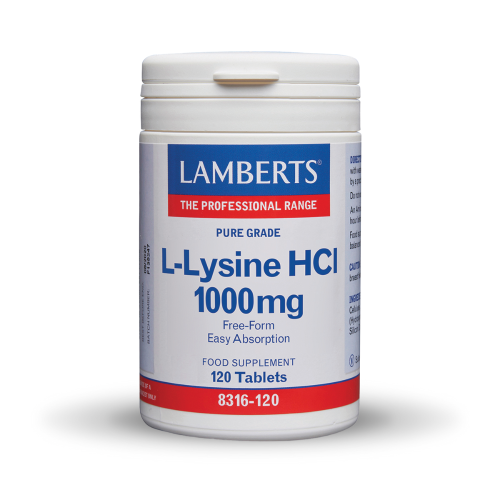 LAMBERTS L-LYSINE 1000MG 120TABS