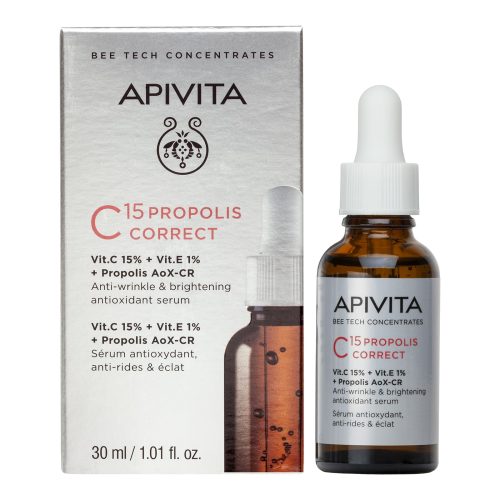 APIVITA BEE TECH CONCENTRATES C15 PROPOLIS CORRECT SERUM 30ML