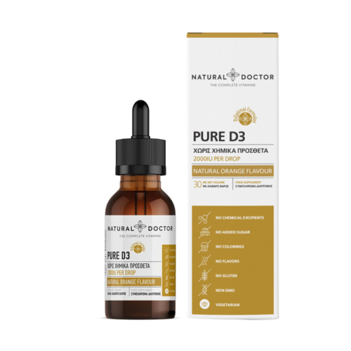 NATURAL DOCTOR PURE D3 2000IU 30ML