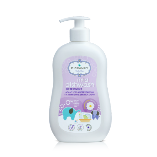 PHARMASEPT BABY CARE MILD DISHWASH DETERGENT ΓΙΑ ΒΡΕΦΙΚΑ ΣΚΕΥΗ & ΜΠΙΜΠΕΡΟ 400ML