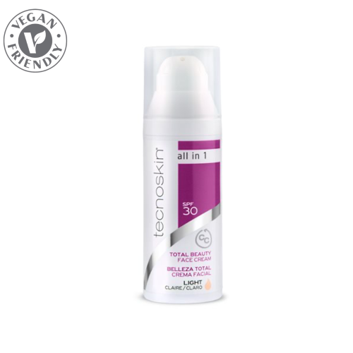 TECNOSKIN ALL IN 1 TOTAL BEAUTY FACE CREAM CC SPF30 LIGHT 50ML