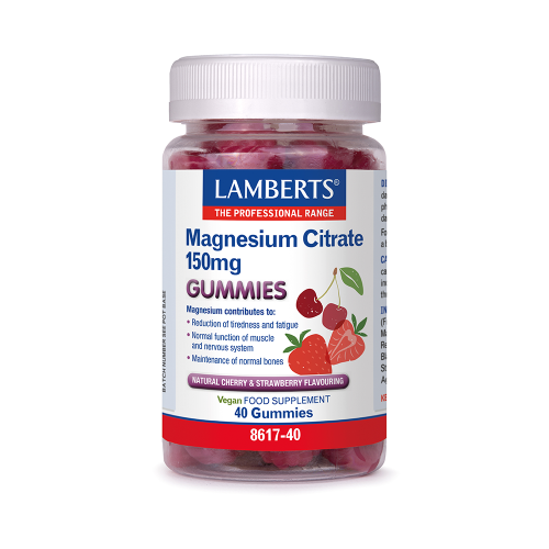 LAMBERTS MAGNESIUM CITRATE 150MG 40GUMMIES