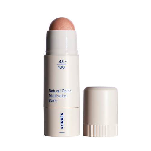 KORRES NATURAL COLOR MULTI-STICK BALM 02 GLASS PEACH 1ΤΜΧ