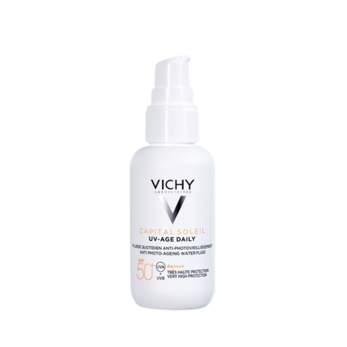 VICHY CAPITAL SOLEIL UV-AGE ΑΝΤΗΛΙΑΚΟ ΚΑΤΑ ΤΗΣ ΦΩΤΟΓΗΡΑΝΣΗΣ SPF50+ 80ML