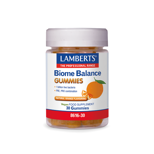 LAMBERTS BIOME BALANCE GUMMIES ΠΡΟΒΙΟΤΙΚΑ ΜΕ ΠΡΕΒΙΟΤΙΚΑ 30GUMMIES
