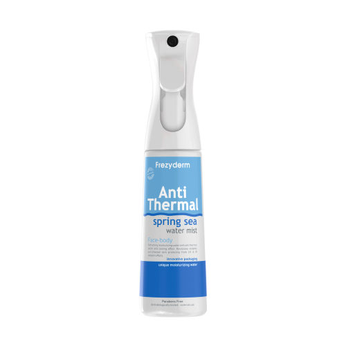 FREZYDERM ANTI THERMAL SPRING SEA WATER MIST ΕΝΥΔΑΤΙΚΟ ΝΕΡΟ ΓΙΑ ΠΡΟΣΩΠΟ & ΣΩΜΑ 300ML