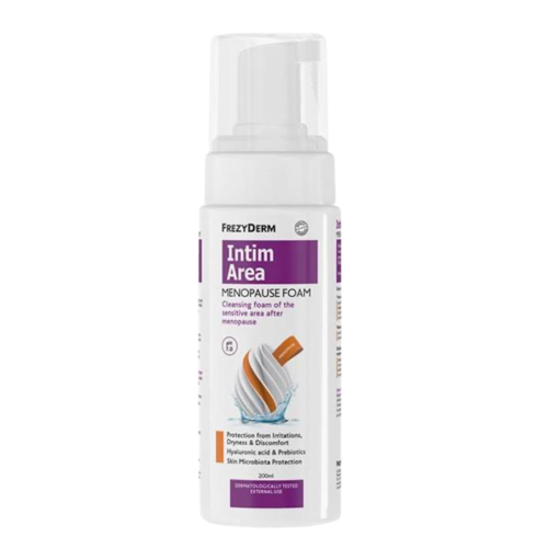 FREZYDERM INTIM AREA MENOPAUSE FOAM PH7 ΓΙΑ ΕΥΑΙΣΘΗΤΗ ΠΕΡΙΟΧΗ 200ML