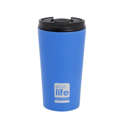 ECO LIFE SKY BLUE (MATTE) COFFEE THERMOS 370ML