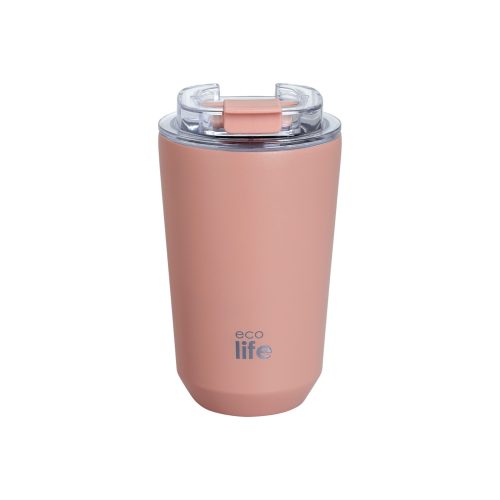 ECO LIFE PURE PINK COFFEE THERMOS 360ML