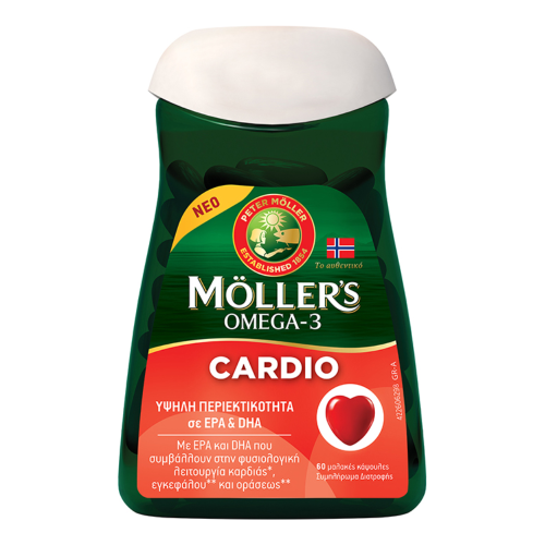 MOLLER'S OMEGA-3 CARDIO 60CAPS