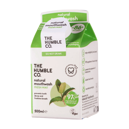 THE HUMBLE CO. NATURAL MOUTHWASH ΜΕ ΓΕΥΣΗ ΜΕΝΤΑ 500ML