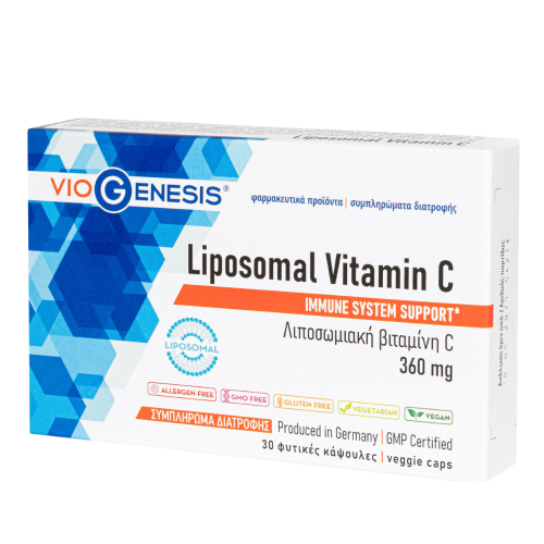 VIOGENESIS LIPOSOMAL VITAMIN C 360MG 30VEG.CAPS