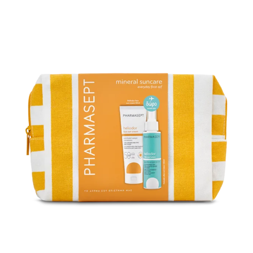 PHARMASEPT PROMO HELIODOR FACE SUN CREAM SPF50 50ML & ΔΩΡΟ TRAVEL SIZE HELIODOR AFTER SUN LOTION 100ML