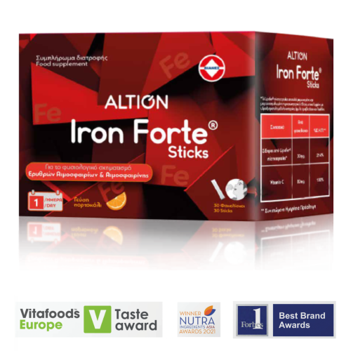 ALTION IRON FORTE STICKS 30SACHETS