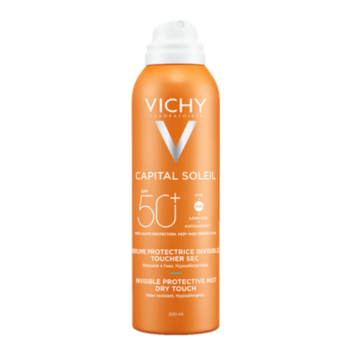 VICHY CAPITAL SOLEIL INVISIBLE PROTECTIVE MIST SPF50+ 200ML