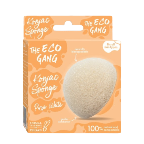 THE ECO GANG KONJAC SPONGE PURE WHITE ΣΦΟΥΓΓΑΡΙ ΠΡΟΣΩΠΟΥ 1ΤΜΧ