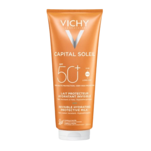 VICHY CAPITAL SOLEIL SPF50+ INVISIBLE HYDRATING PROTECTIVE MILK 300ML