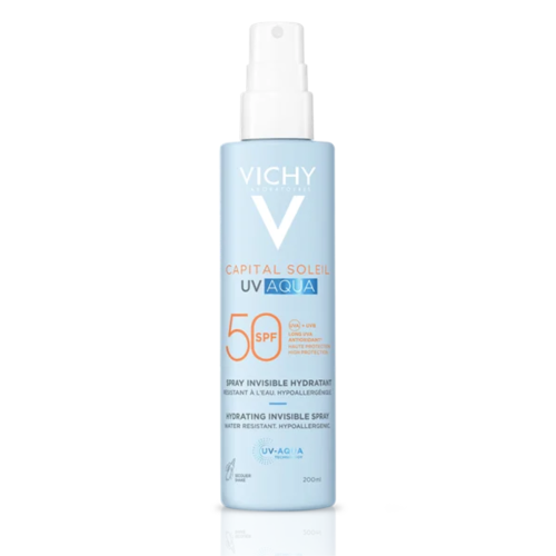 VICHY CAPITAL SOLEIL UV AQUA HYDRATING INVISIBLE SPRAY SPF50 200ML