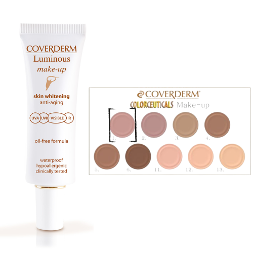 COVERDERM LUMINOUS MAKE UP ANTI AGING NO1 SPF50+ 30ML
