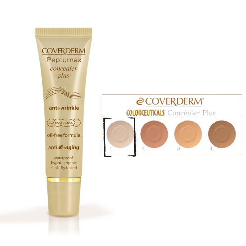COVERDERM PEPTUMAX CONCEALER PLUS NO1 SPF50+ 10ML