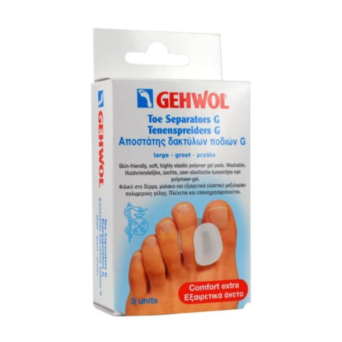 GEHWOL TOE SEPARATOR ΑΠΟΣΤΑΤΗΣ ΔΑΚΤΥΛΩΝ ΠΟΔΙΟΥ G LARGE 3ΤΜΧ
