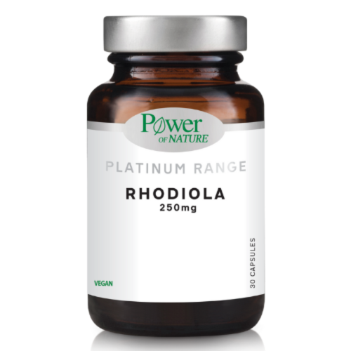 POWER OF NATURE PLATINUM RANGE RHODIOLA 250MG 30CAPS