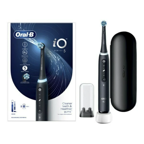 ORAL-B IO SERIES 5 BLACK ΗΛΕΚΤΡΙΚΗ ΟΔΟΝΤΟΒΟΥΡΤΣΑ 1ΤΜΧ