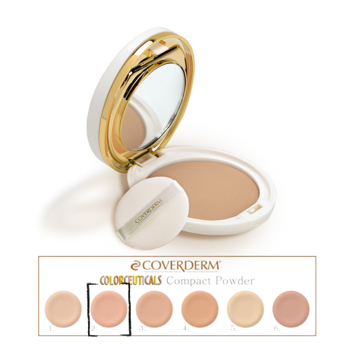 COVERDERM LUMINOUS COMPACT POWDER NO2 SPF50+ 10G