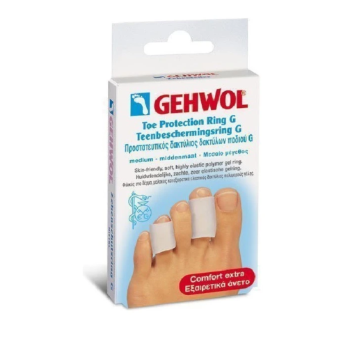 GEHWOL TOE PROTECTION RING ΠΡΟΣΤΑΤΕΥΤΙΚΟΣ ΔΑΚΤΥΛΙΟΣ G MEDIUM 2ΤΜΧ