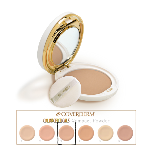 COVERDERM LUMINOUS COMPACT POWDER NO3 SPF50+ 10G