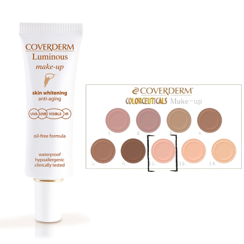 COVERDERM LUMINOUS MAKE UP ANTI AGING NO11 SPF50+ 30ML