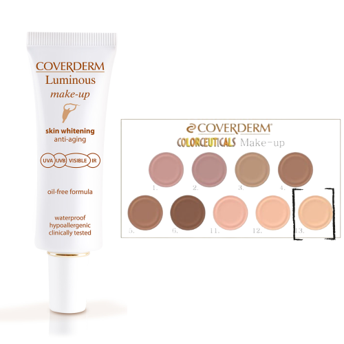 COVERDERM LUMINOUS MAKE UP ANTI AGING NO13 SPF50+ 30ML