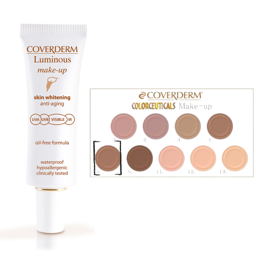 COVERDERM LUMINOUS MAKE UP ANTI AGING NO5 SPF50+ 30ML