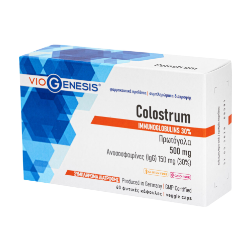 VIOGENESIS COLOSTRUM 500MG 60VEG.CAPS