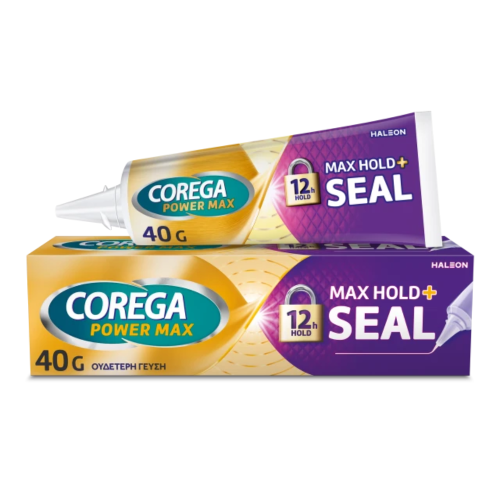 COREGA MAX HOLD+ SEAL ΣΤΕΡΕΩΤΙΚΗ ΚΡΕΜΑ ΤΕΧΝΗΤΗΣ ΟΔΟΝΤΟΣΤΟΙΧΙΑΣ 40G