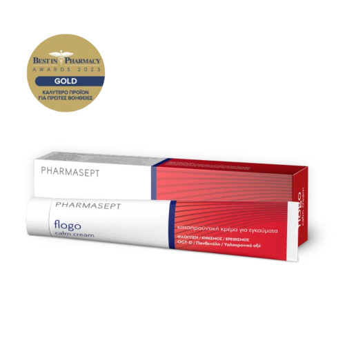 PHARMASEPT FLOGO CALM CREAM ΓΙΑ ΕΓΚΑΥΜΑΤΑ 50ML