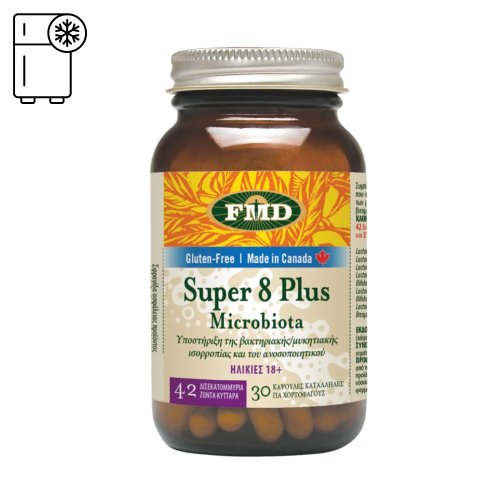 MEDMELON FLORA FMD SUPER 8 PLUS MICROBIOTA 30CAPS