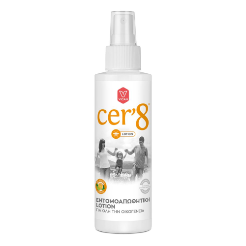 VICAN CER'8 ΕΝΤΟΜΟΑΠΩΘΗΤΙΚΗ ΛΟΣΙΟΝ 125ML