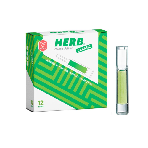 VICAN HERB MICRO FILTER ΑΝΤΑΛΛΑΚΤΙΚΑ ΦΙΛΤΡΑ ΤΣΙΓΑΡΟΥ 12ΤΜΧ