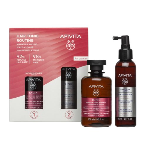 APIVITA PROMO WOMEN'S HAIR TONIC ROUTINE ΣΑΜΠΟΥΑΝ TONIC 250ML & ΛΟΣΙΟΝ TONIC HAIR LOSS 150ML