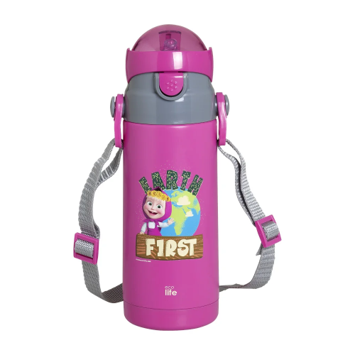 ECO LIFE KIDS THERMOS 'MASHA - EARTH FIRST' 400ML